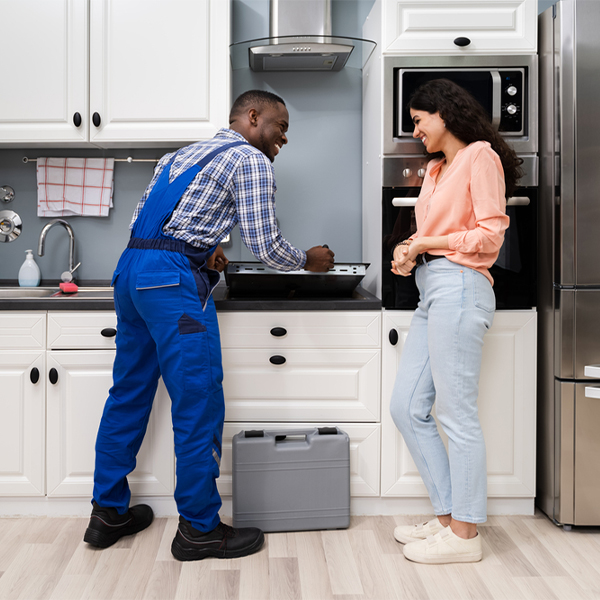 can you provide an estimate for cooktop repair before beginning any work in Stockton MN